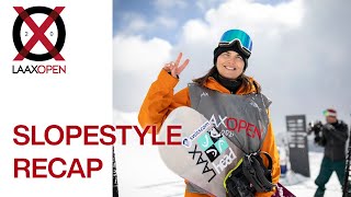 LAAXOPEN  Slopestyle Recap [upl. by Haydon]