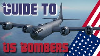 Guide to US Bombers 🍔 War Thunder [upl. by Petit]