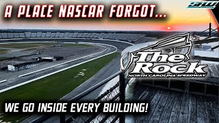 Abandoned Rockingham Speedway FULL TOUR Hidden NASCAR History In Storage [upl. by Yendahc932]