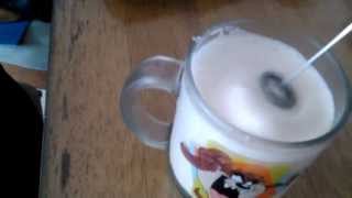 Aerolatte Review Frothing Cold Milk In Under 1 Minute [upl. by Aniez452]