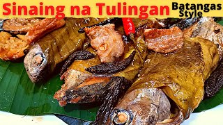 SINAING NA TULINGAN l Popular Batangas Recipe l With Dried Kamias and Pork Fat [upl. by Mozart]