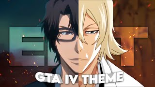 Aizen x Urahara  GTA IV Theme Edit [upl. by Rustin137]