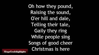 Carol of the bells  Christmas Song quotLyricsquot [upl. by Oalsinatse]