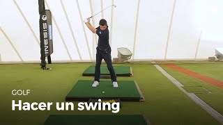 Aprende a hacer un swing  Golf [upl. by Venuti]