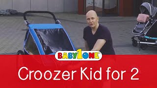 Croozer Kid for 2 Fahrradanhänger [upl. by Eineeuq]