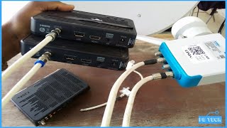 Dstv Extra View Installation  2 Dstv HD Decoder  Smart Lnb [upl. by Delle728]