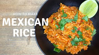 How To Make Mexican Rice Easy Recipe [upl. by Enelyaj]